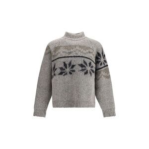 Magliano Gray Alpaca Vicugna Pacos Men's Sweatshirt